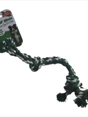 European Home Designs Junior Mints Scented Rope Toy For Dogs